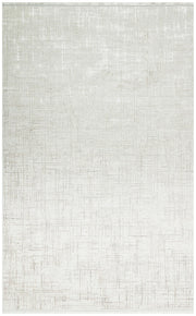 Modern Area Rug - Machine Made Cream Rug With Washable Non Slip Soft Texture