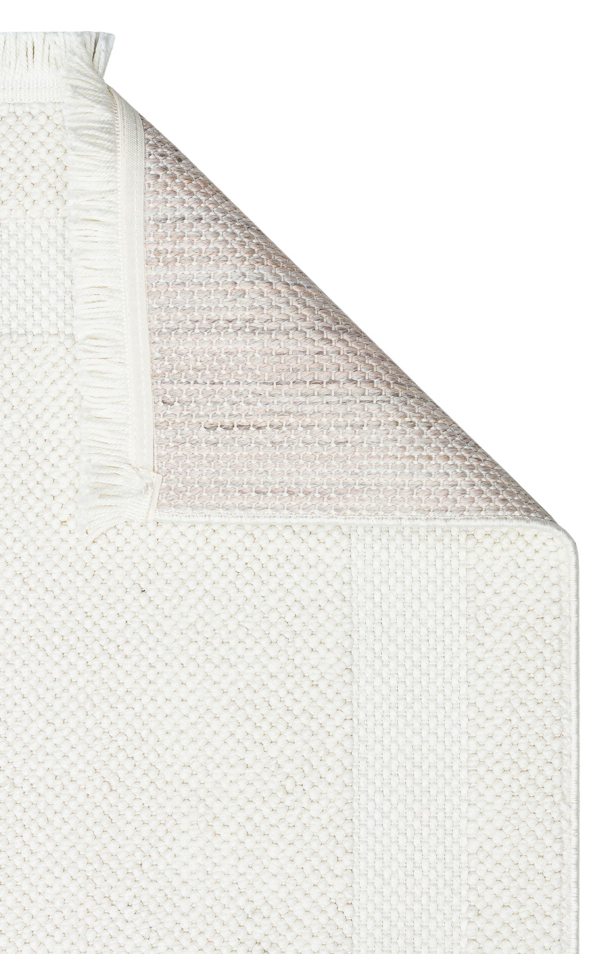 Modern Area Rug – Machine Made Cream Carpet | Dustproof, Soft Texture, Easy to Clean