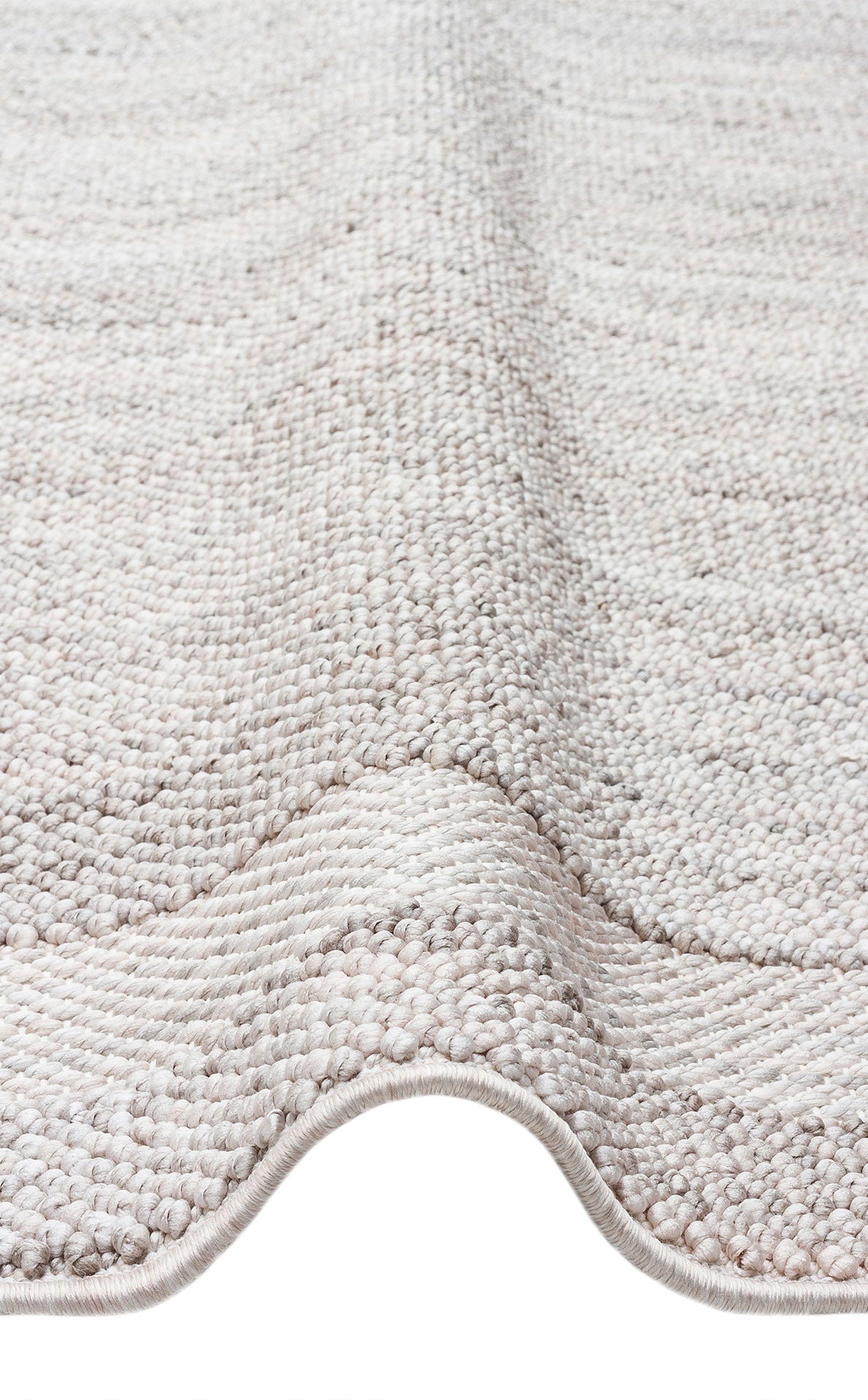 Grey Area Rug – Machine Made Rug with Soft Texture | Modern Flatweave Carpet