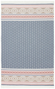 Cotton Kilim Rug - Geometric Modern Woven Double Sided Washable Area Rug