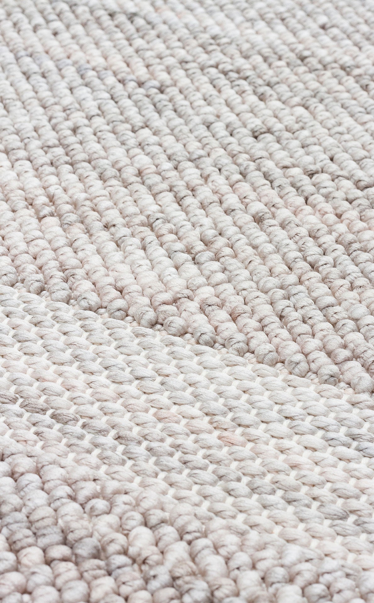 Grey Area Rug – Machine Made Rug with Soft Texture | Modern Flatweave Carpet