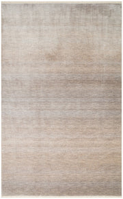 Modern Area Rug - Grey Machine Made Rug | Ethnic Patterned Flatweave Carpet