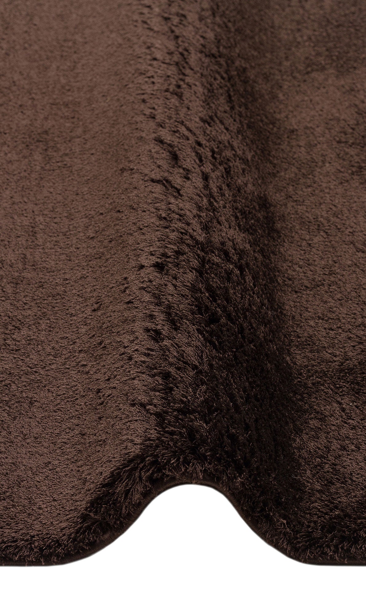 Neudorfl Brown Modern Shaggy Rug
