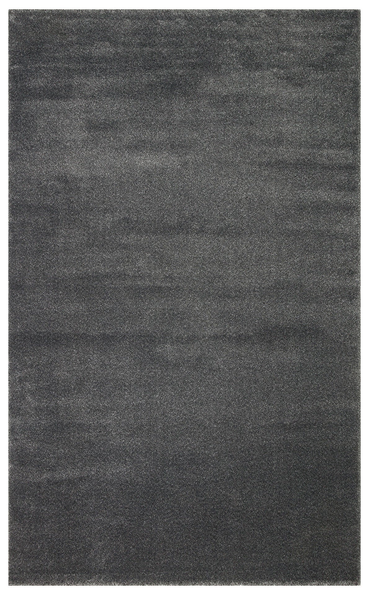 Modern Machine Made Rug – Anthracite Area Rug with Soft Texture & Anti Slip