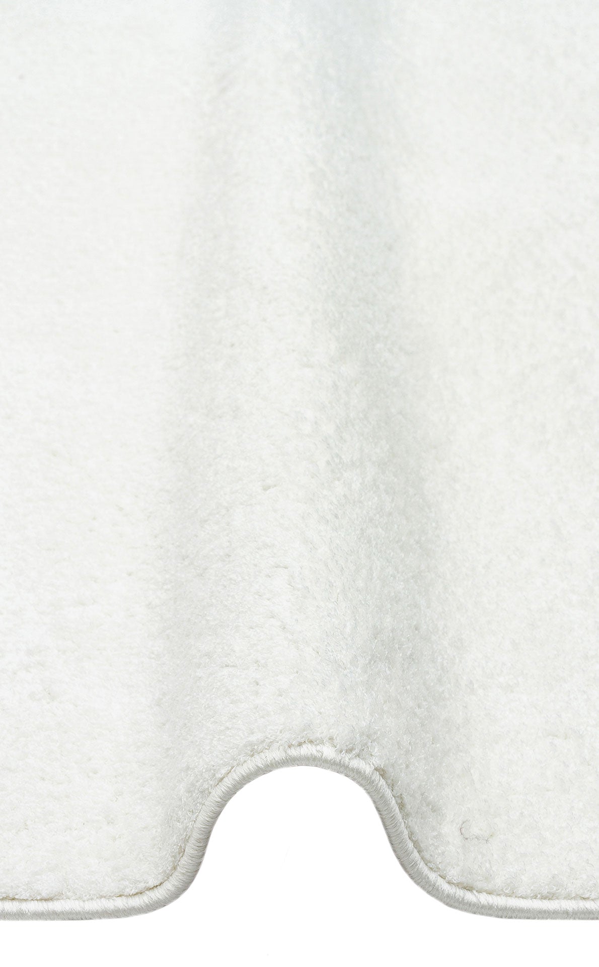 Modern Machine Made Rug | White Area Rug - Soft Textured Dust Free Carpet