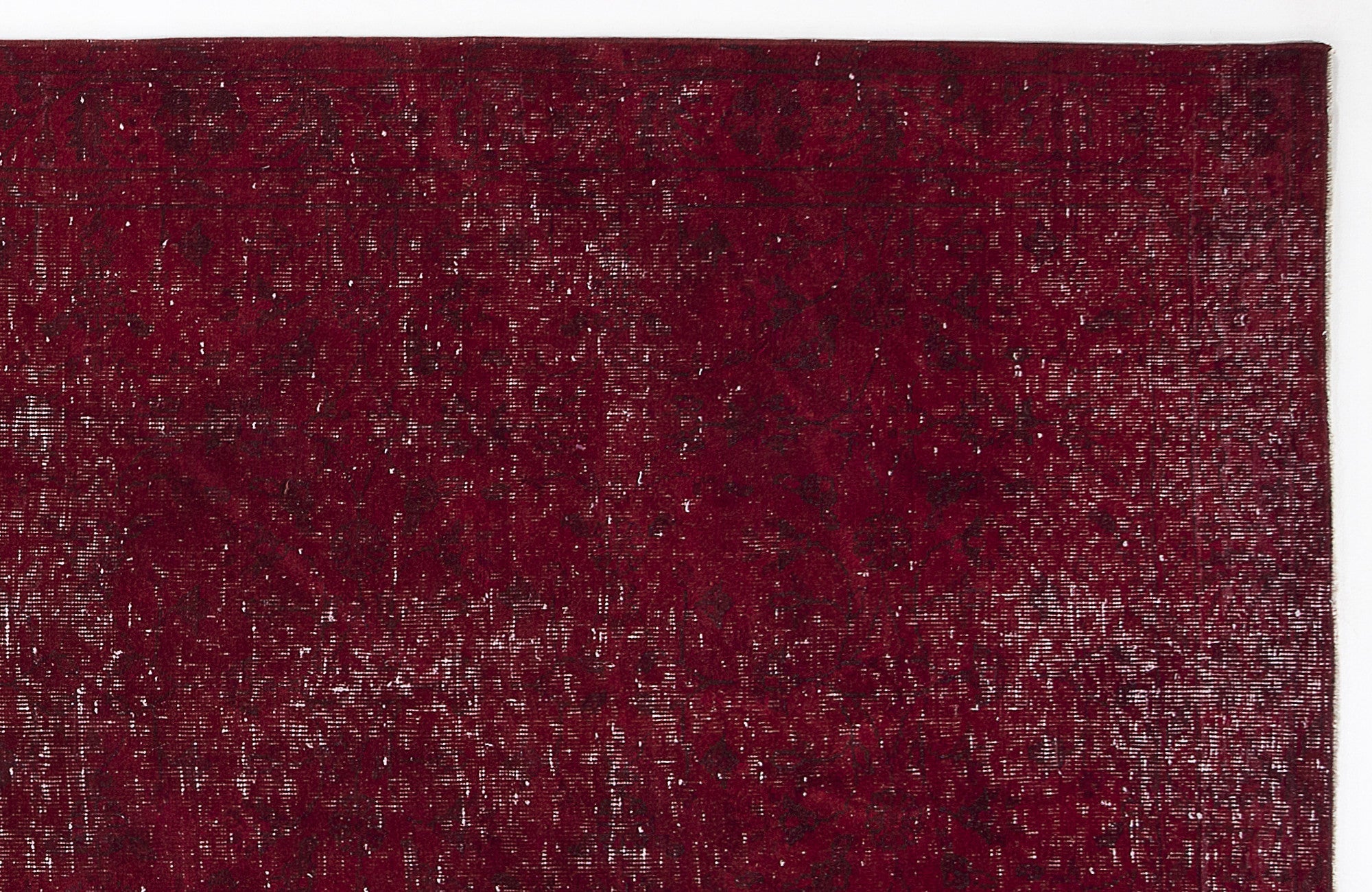 Atina Red Vintage Wool Handmade Area Rug 6'3" x 9'3"