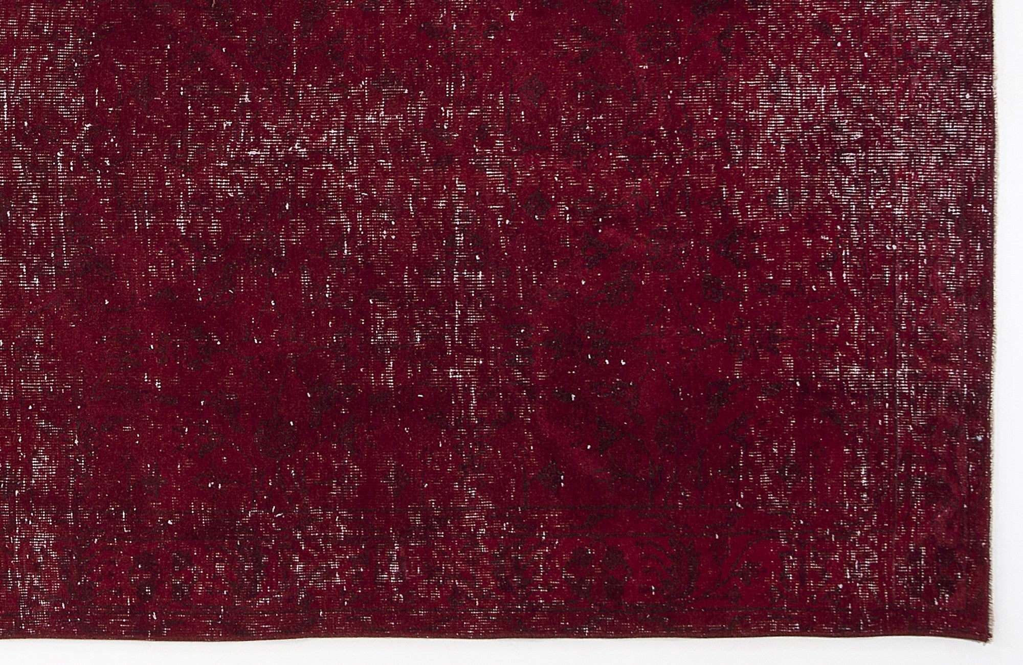 Atina Red Vintage Wool Handmade Area Rug 6'3" x 9'3"
