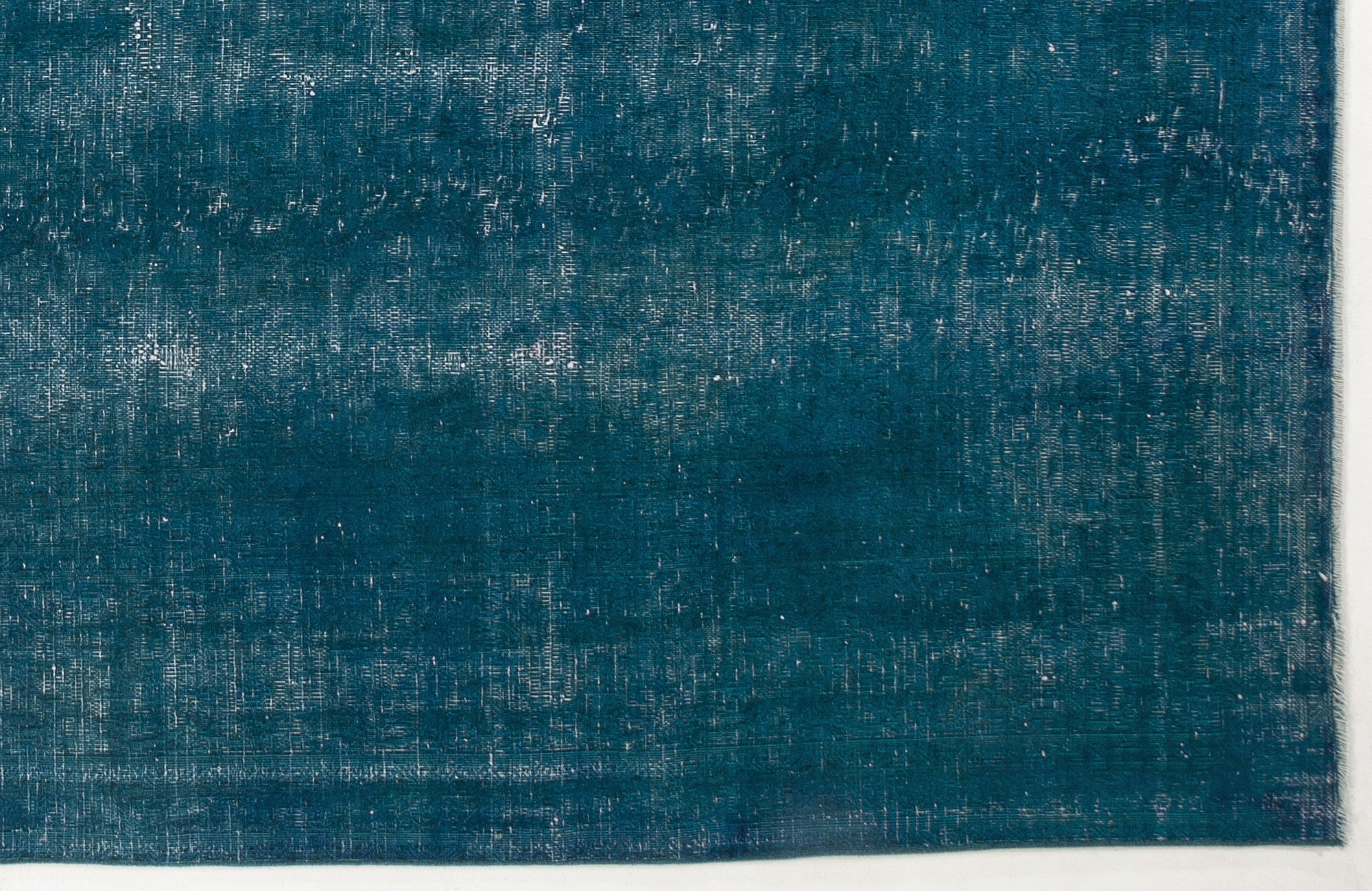 Epir Turquoise Vintage Wool Handmade Area Rug 9'3" x 12'6"