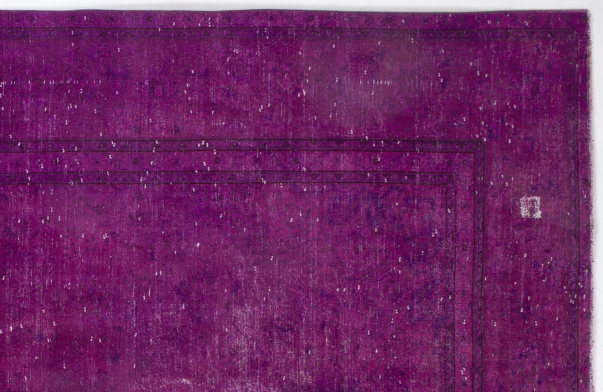 Epir Pink Vintage Wool Handmade Area Rug 9'2" x 12'10"