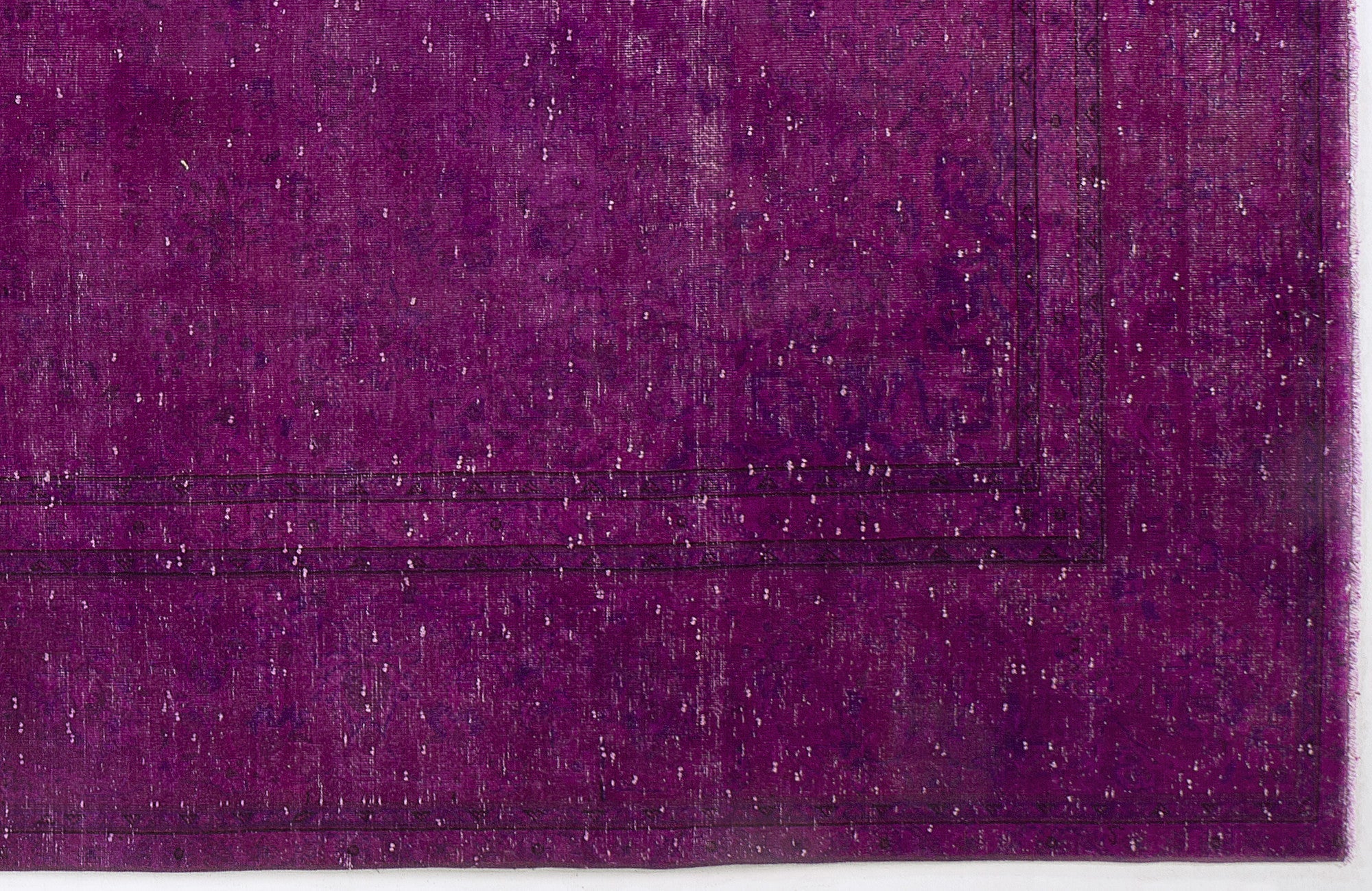 Epir Pink Vintage Wool Handmade Area Rug 9'2" x 12'10"