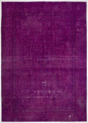 Epir Pink Vintage Wool Handmade Area Rug 9'2" x 12'10"