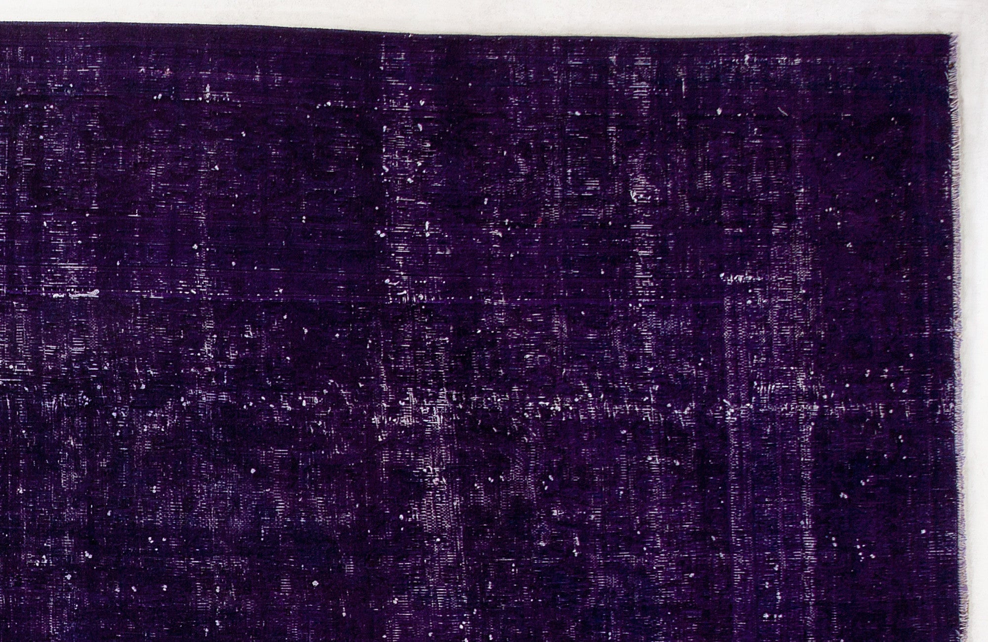 Epir Purple Vintage Wool Handmade Area Rug 9'0" x 12'5"