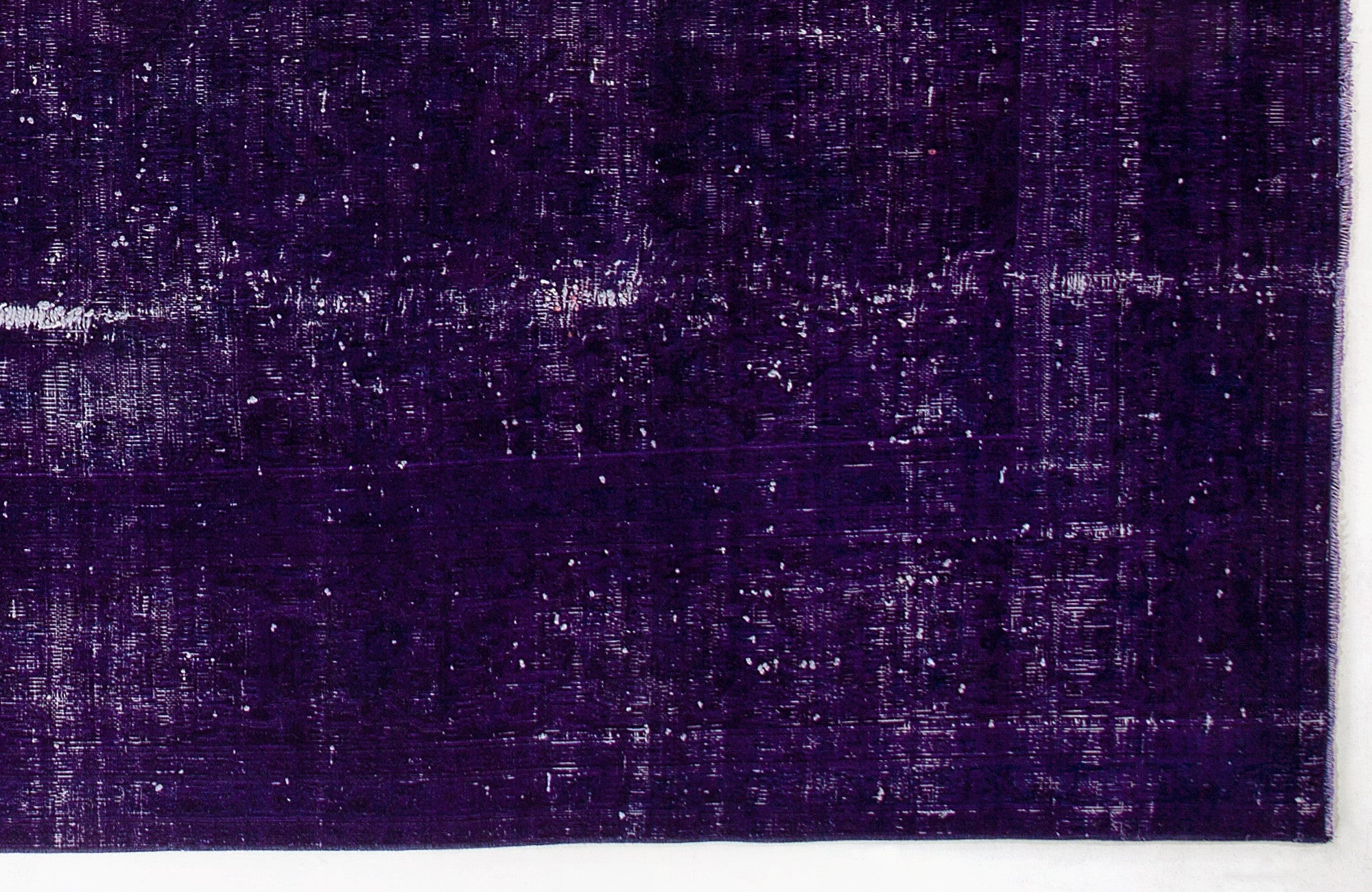 Epir Purple Vintage Wool Handmade Area Rug 9'0" x 12'5"