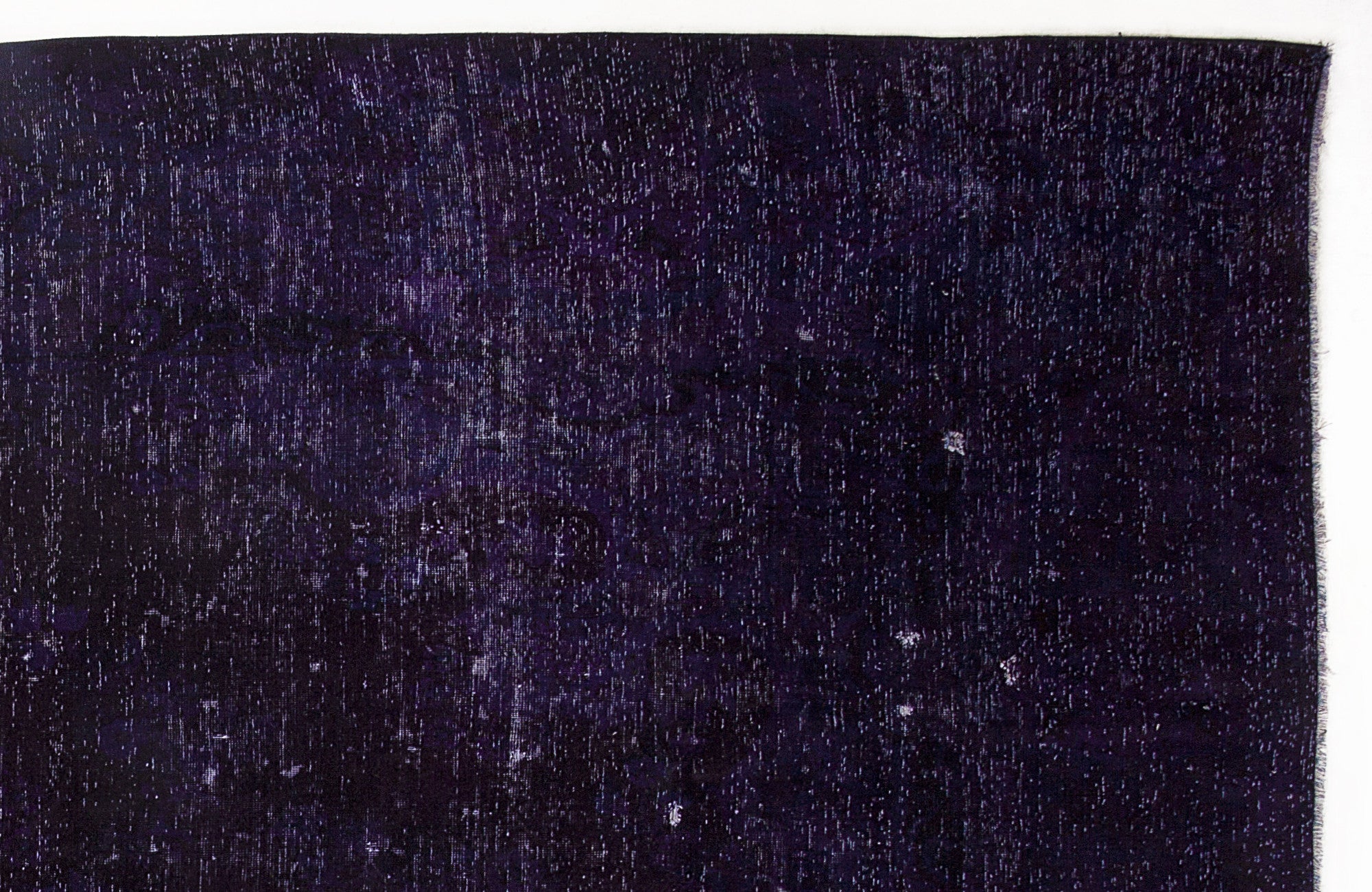 Epir Purple Vintage Wool Handmade Area Rug 9'6" x 9'10"