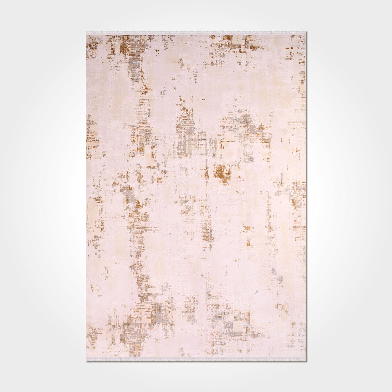 Modern Area Rug – Machine Made Rug with Acrylic Yarn & Overlocked Edge