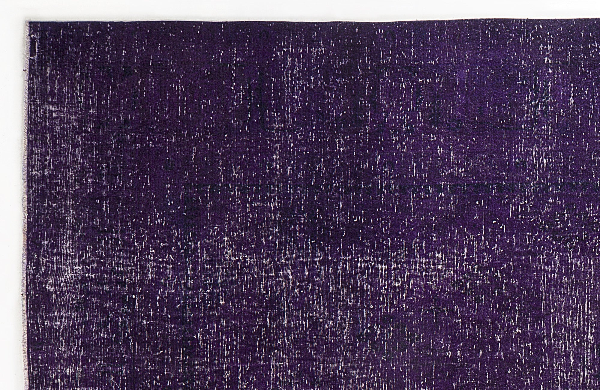 Epir Purple Vintage Wool Handmade Area Rug 9'10" x 13'2"