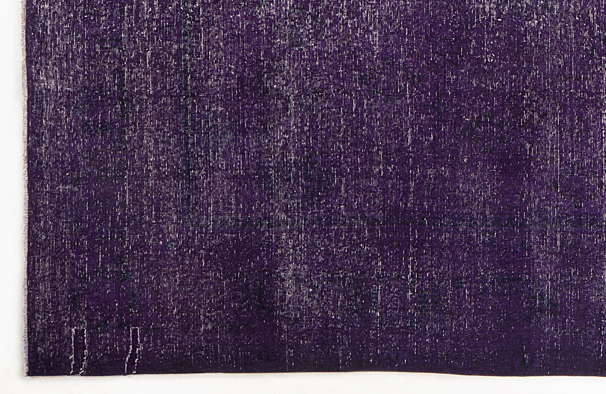 Epir Purple Vintage Wool Handmade Area Rug 9'10" x 13'2"