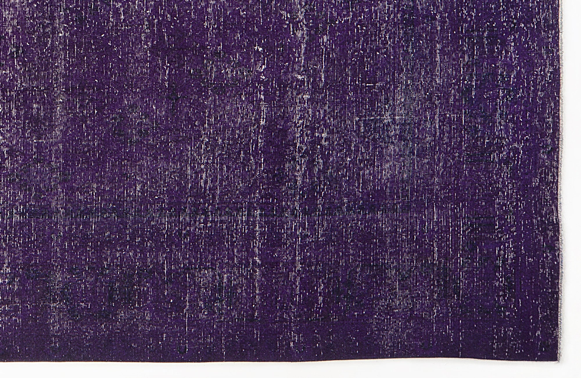 Epir Purple Vintage Wool Handmade Area Rug 9'10" x 13'2"