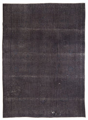 Epir Grey Vintage Wool Handmade Area Rug 8'8" x 12'3"
