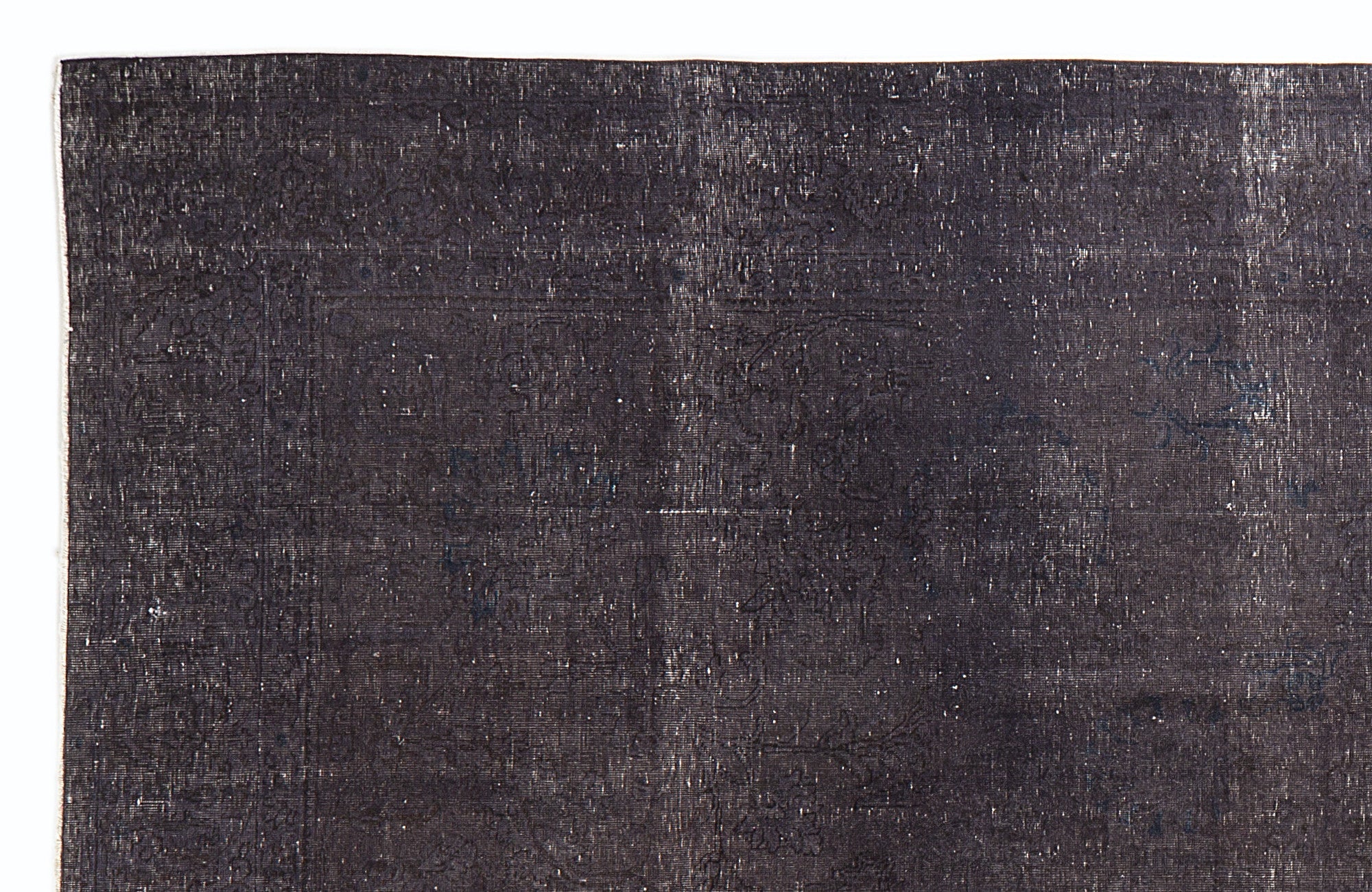 Epir Grey Vintage Wool Handmade Area Rug 8'8" x 12'3"