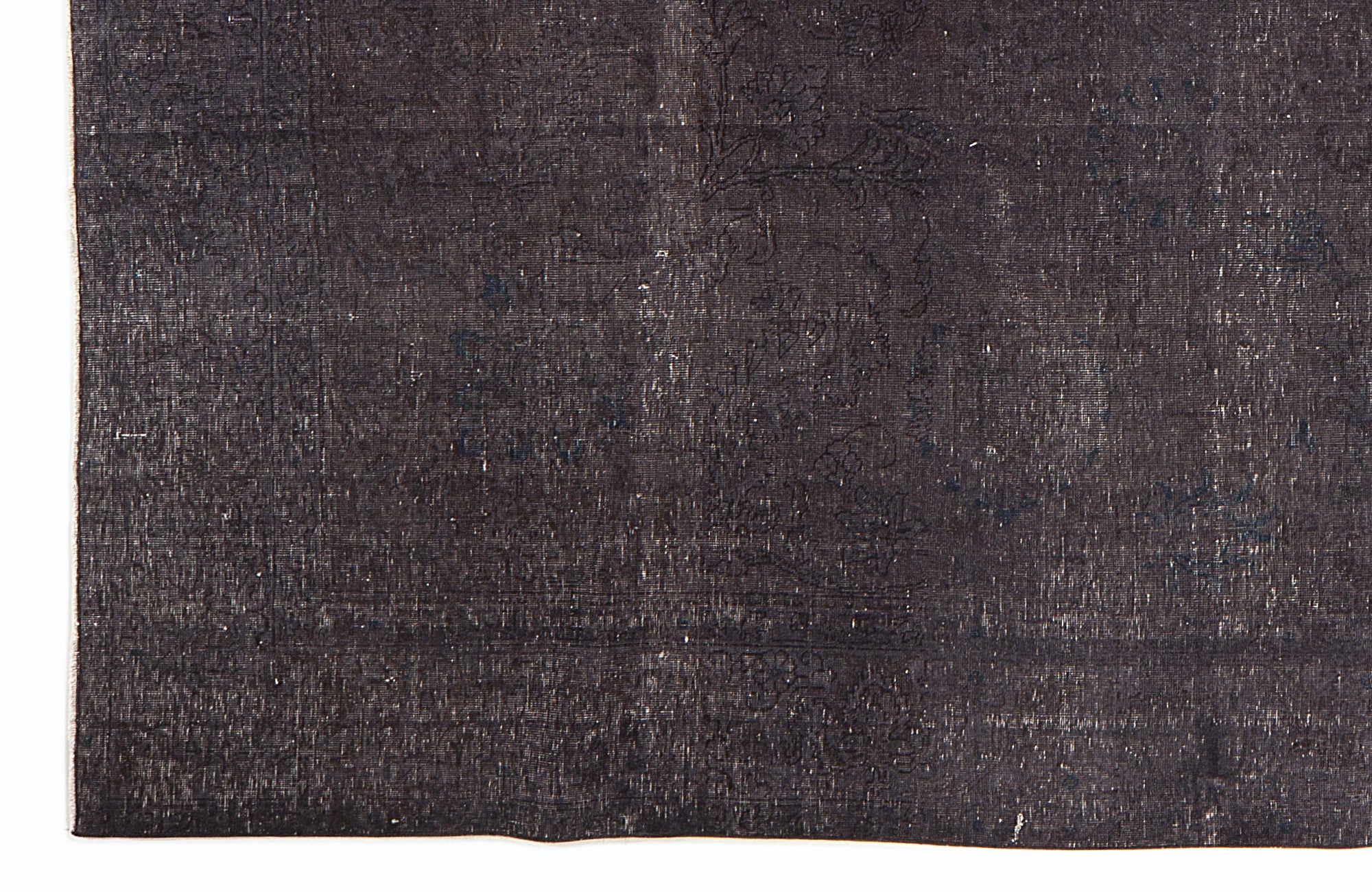 Epir Grey Vintage Wool Handmade Area Rug 8'8" x 12'3"