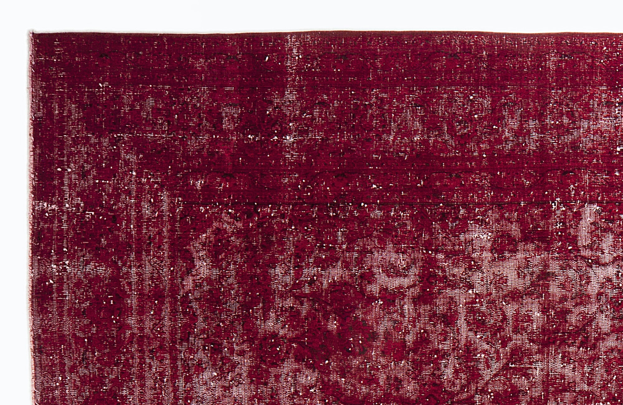 Epir Red Vintage Wool Handmade Area Rug 9'4" x 12'4"