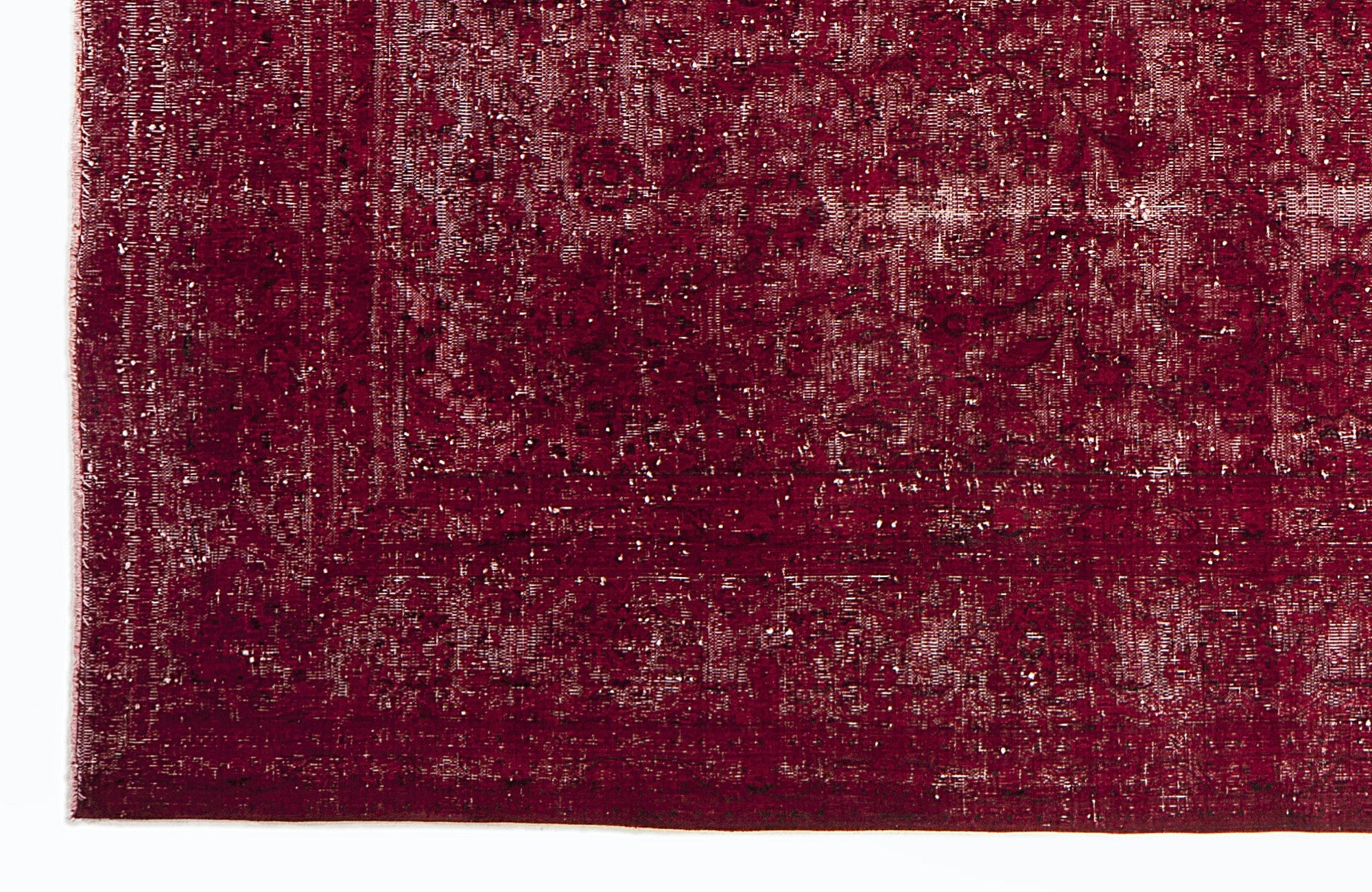 Epir Red Vintage Wool Handmade Area Rug 9'4" x 12'4"