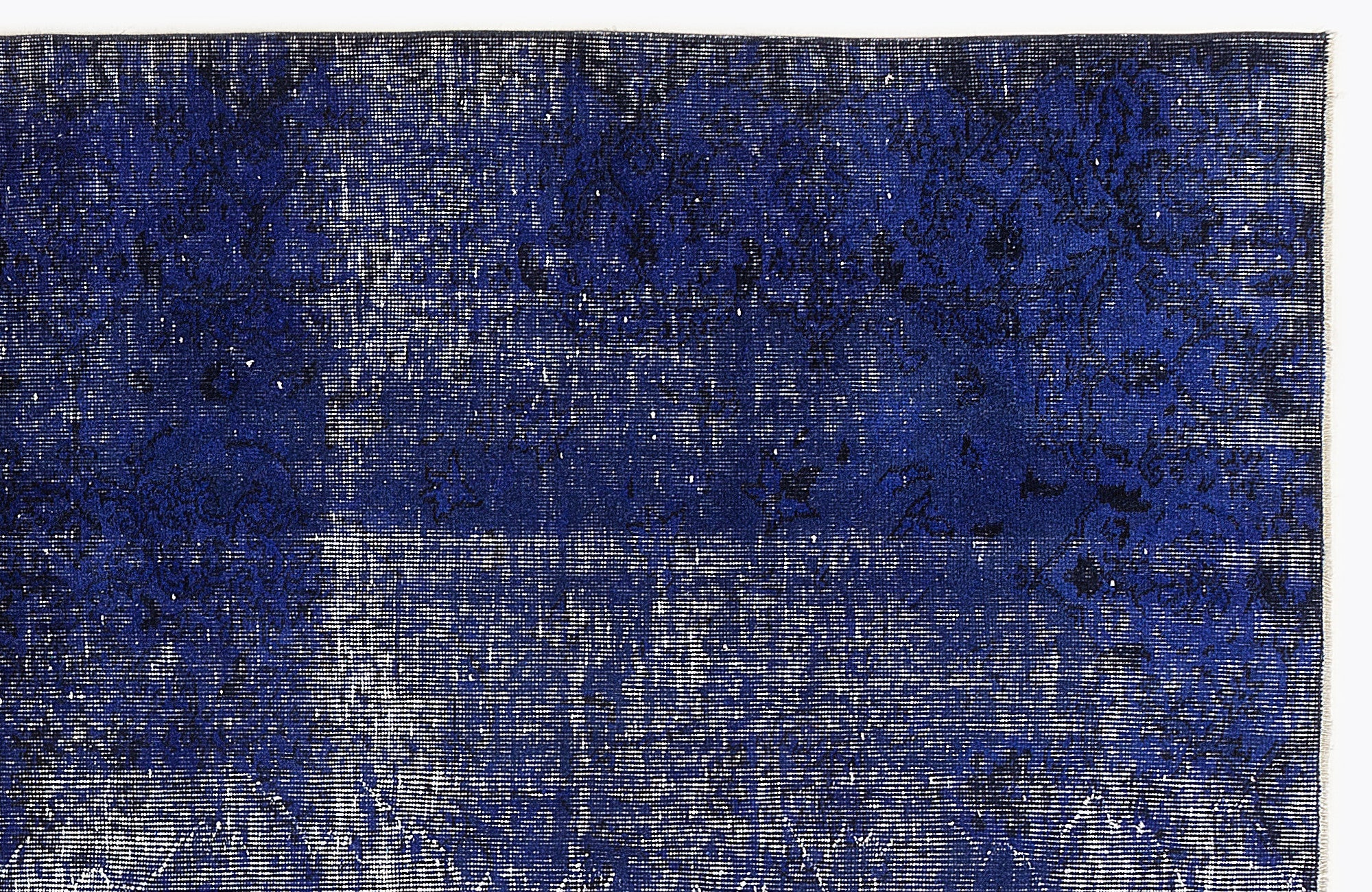Atina Purple Vintage Wool Handmade Area Rug 5'1" x 8'6"