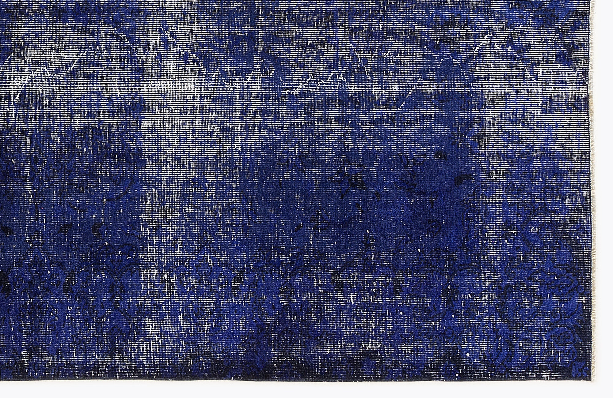 Atina Purple Vintage Wool Handmade Area Rug 5'1" x 8'6"