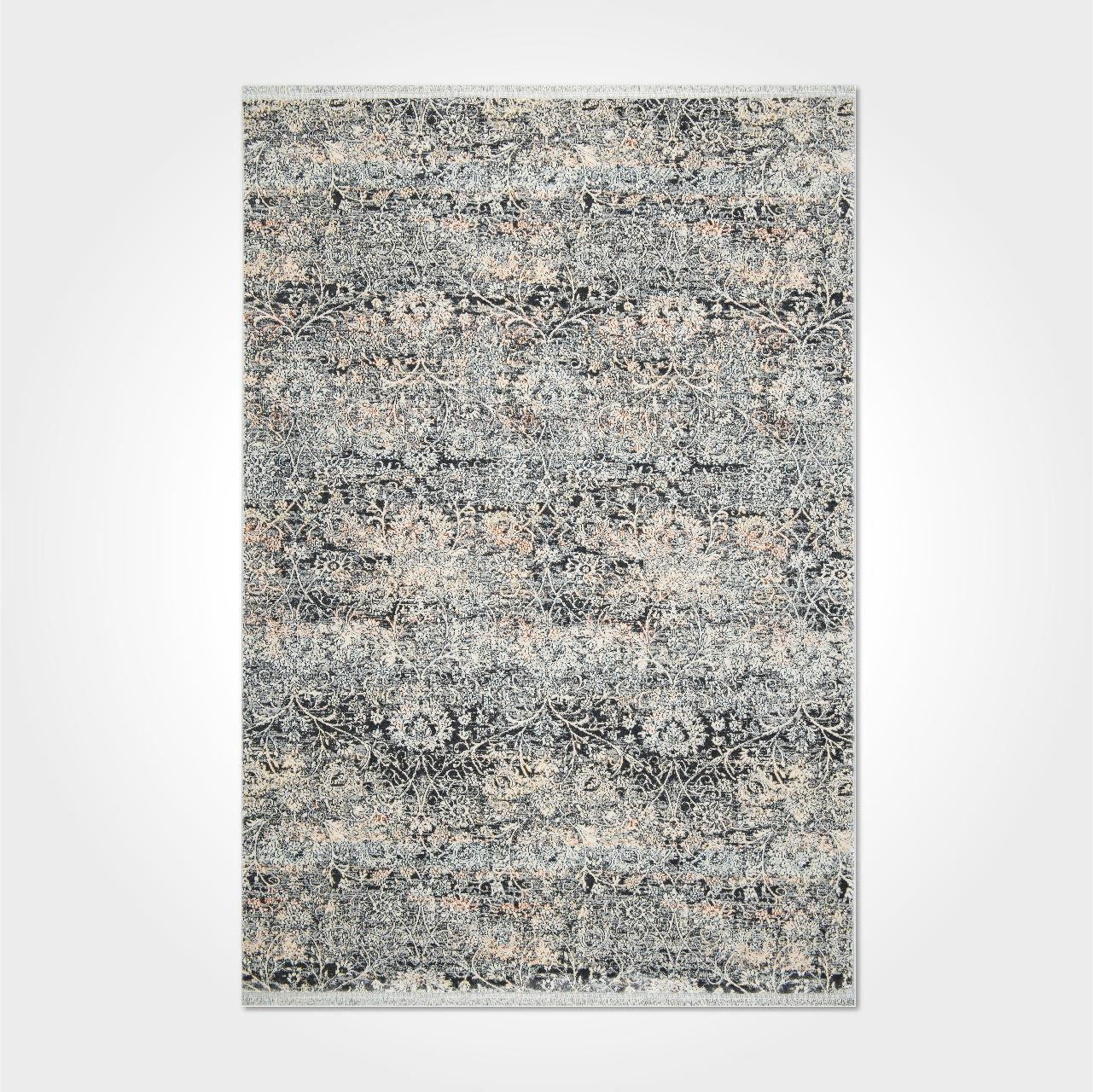 Vintage Area Rug – Machine Made Rug With 10 mm Pile Height & Overlocked Edge