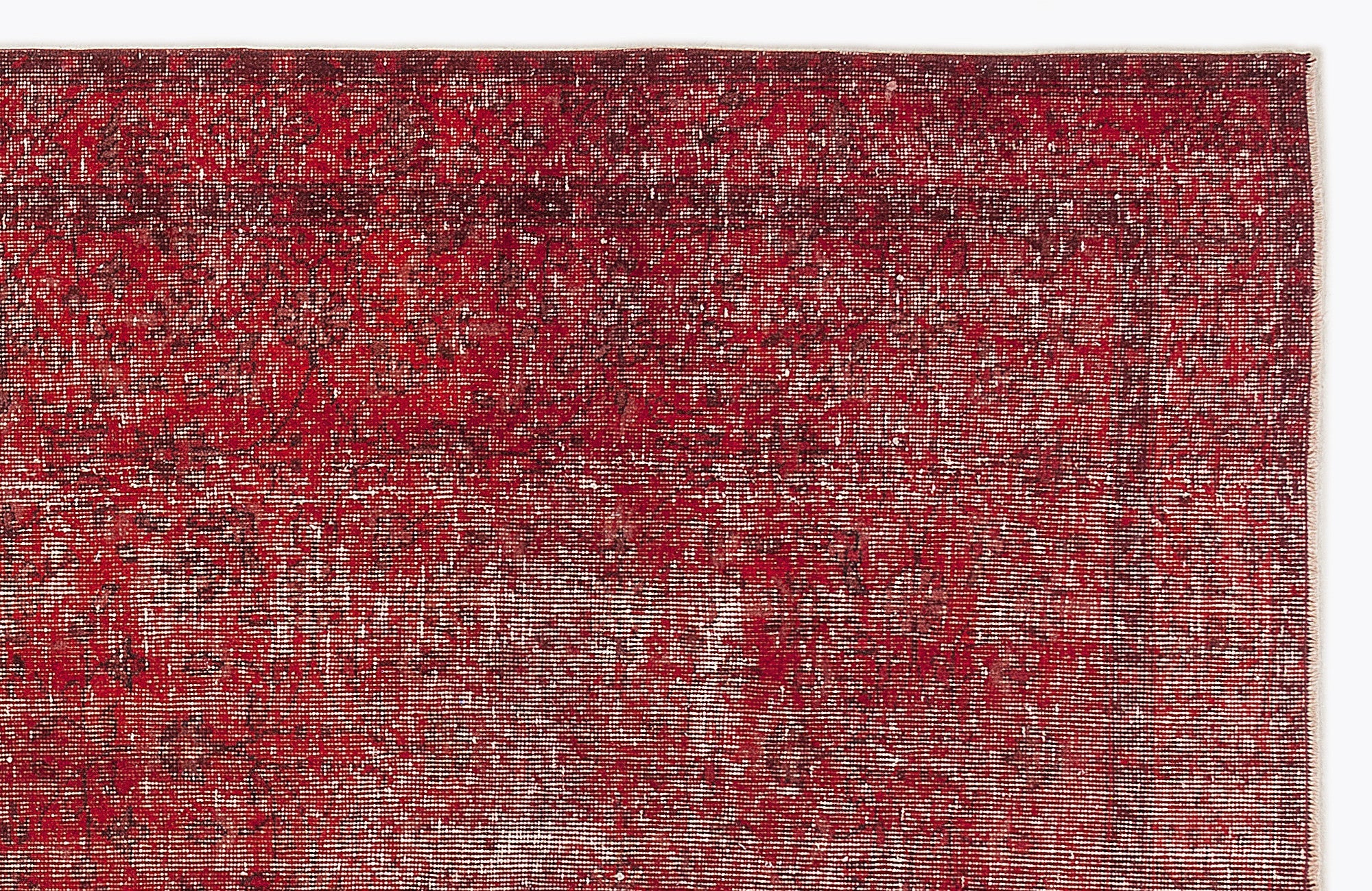 Atina Red Vintage Wool Handmade Area Rug 4'7" x 11'3"