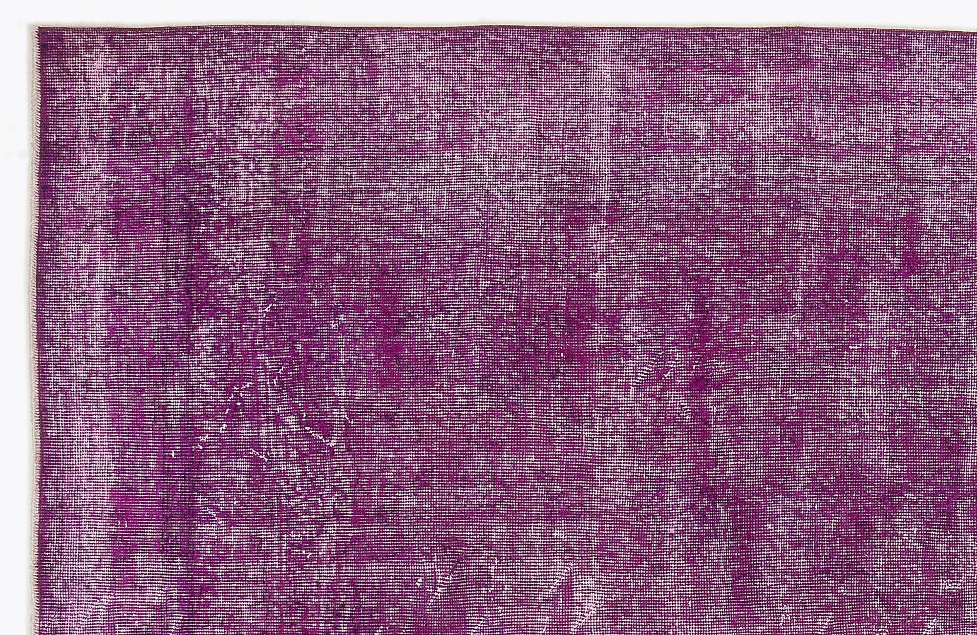 Atina Pink Vintage Wool Handmade Area Rug 5'8" x 9'11"