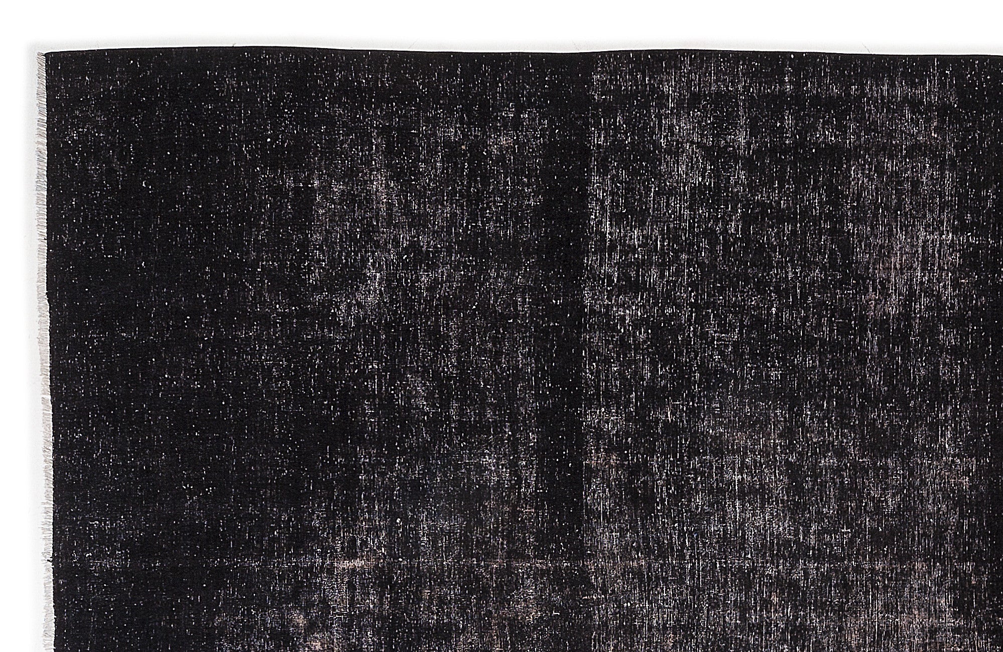 Epir Black Vintage Wool Handmade Area Rug 9'1" x 11'4"