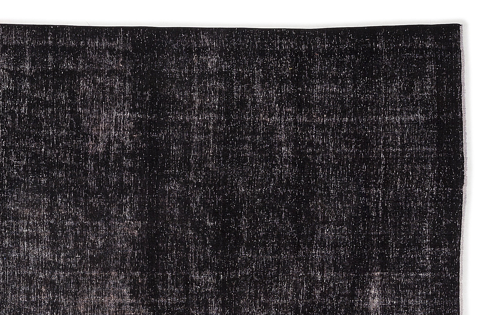 Epir Black Vintage Wool Handmade Area Rug 9'1" x 11'4"