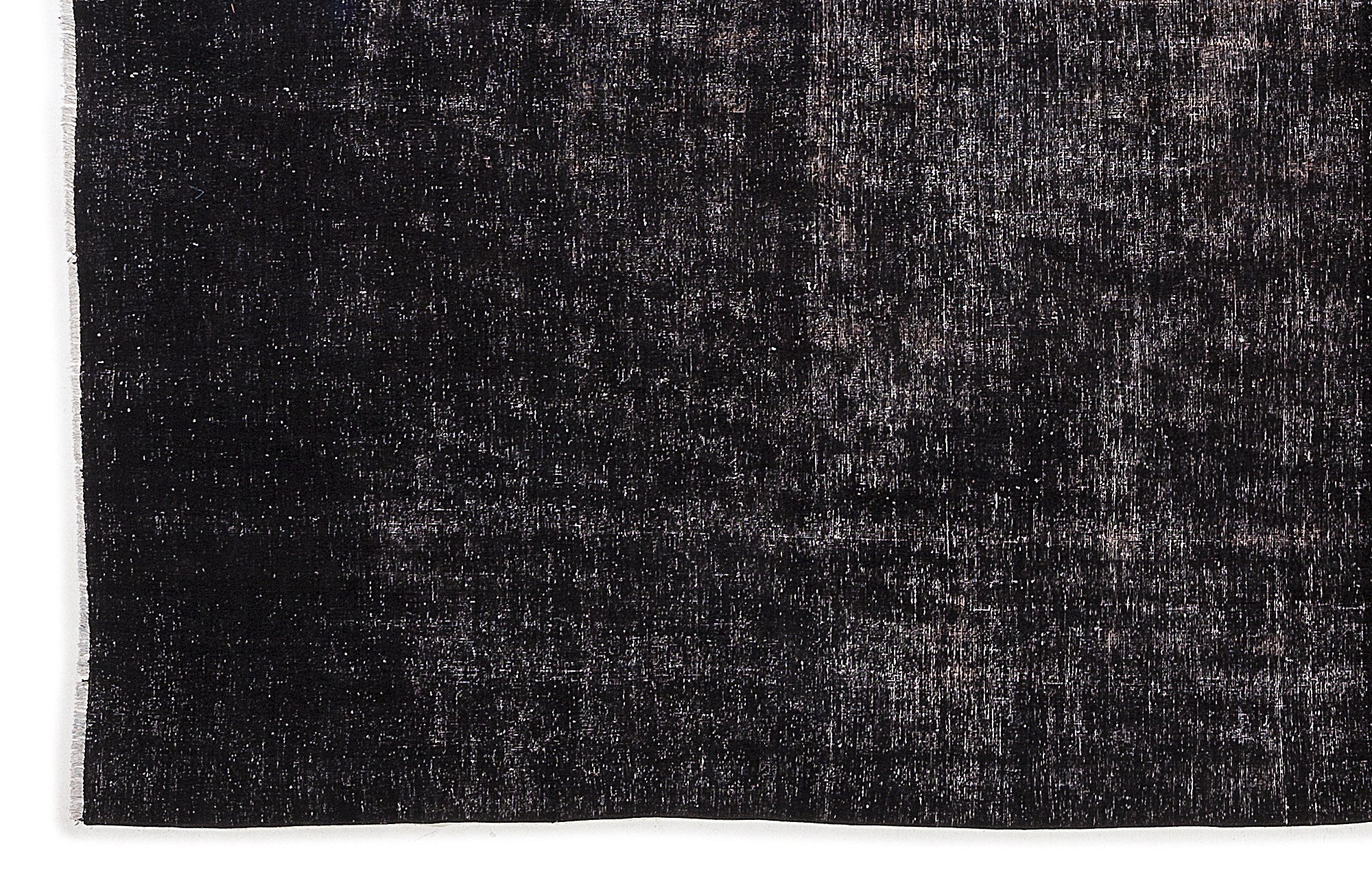 Epir Black Vintage Wool Handmade Area Rug 9'1" x 11'4"