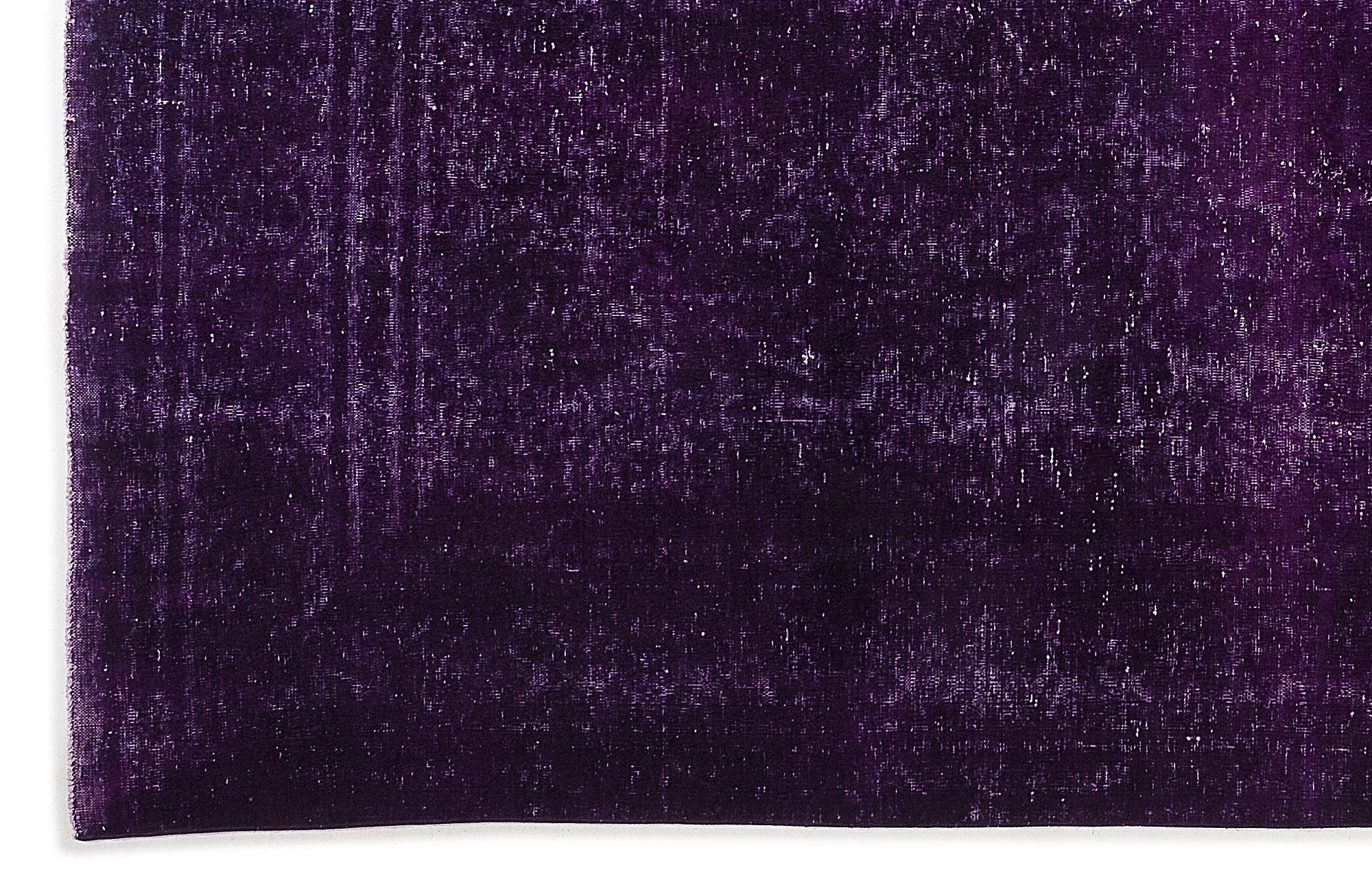 Epir Purple Vintage Wool Handmade Area Rug 9'0" x 12'6"