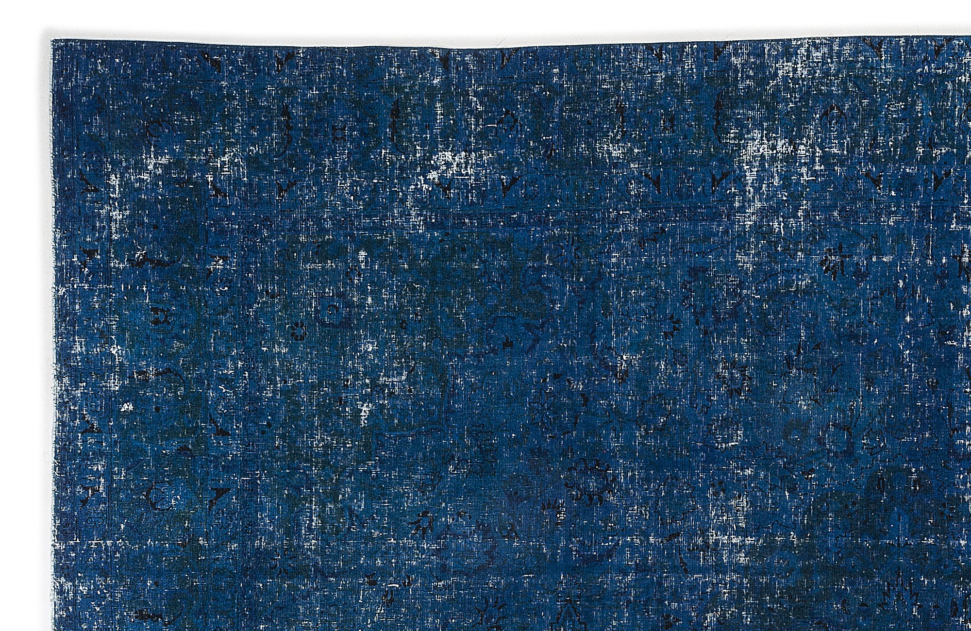 Epir 7863 Turquoise Vintage Wool Handmade Area Rug 9'7" x 12'7"
