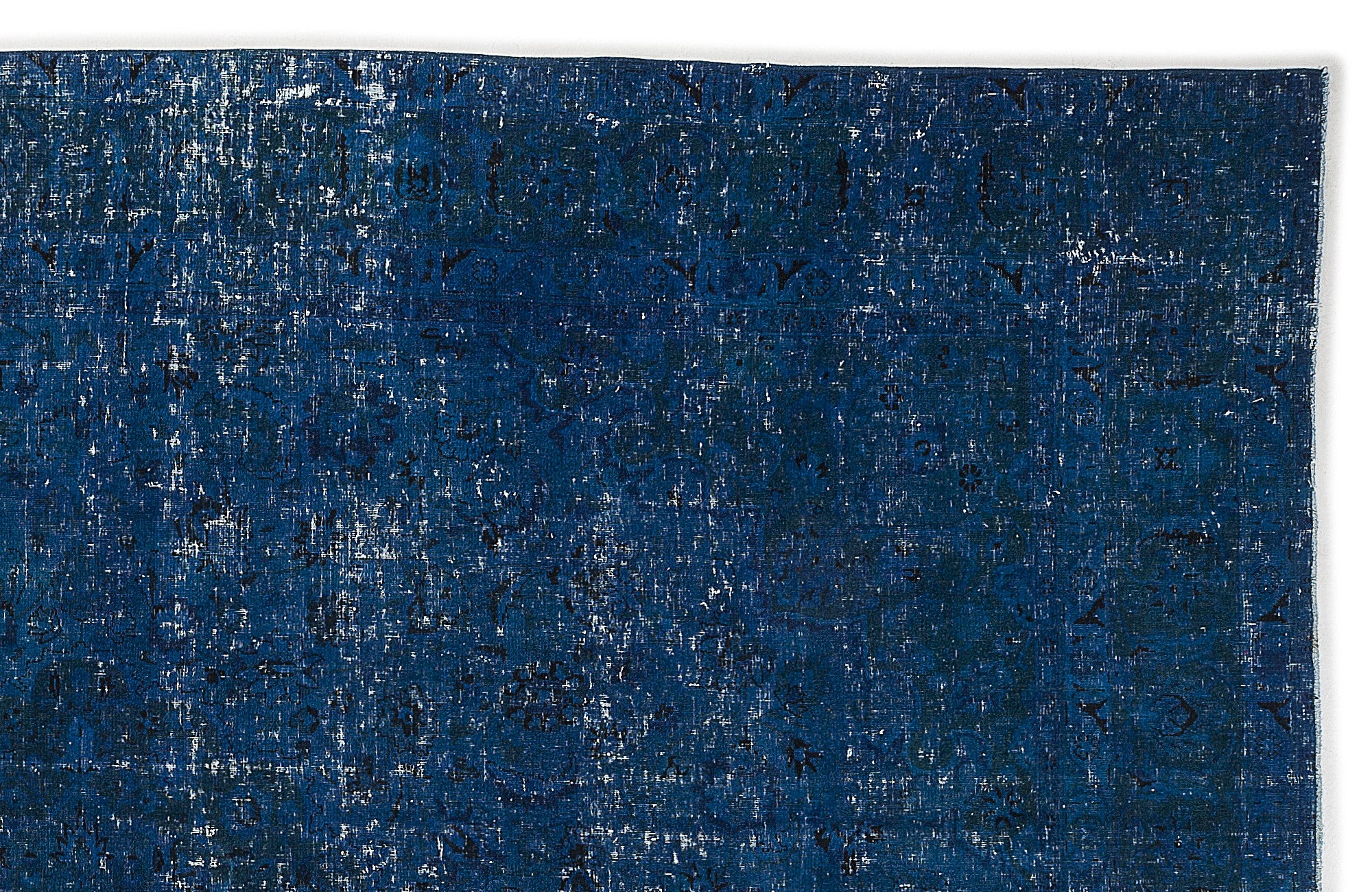 Epir 7863 Turquoise Vintage Wool Handmade Area Rug 9'7" x 12'7"