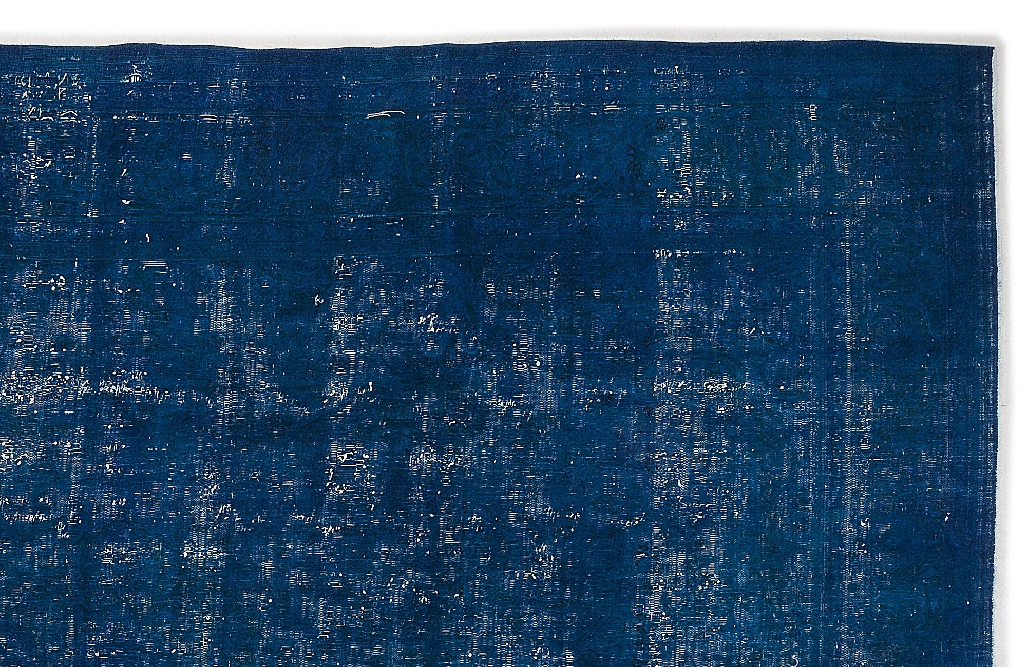 Epir Turquoise Vintage Wool Handmade Area Rug 9'5" x 12'2"