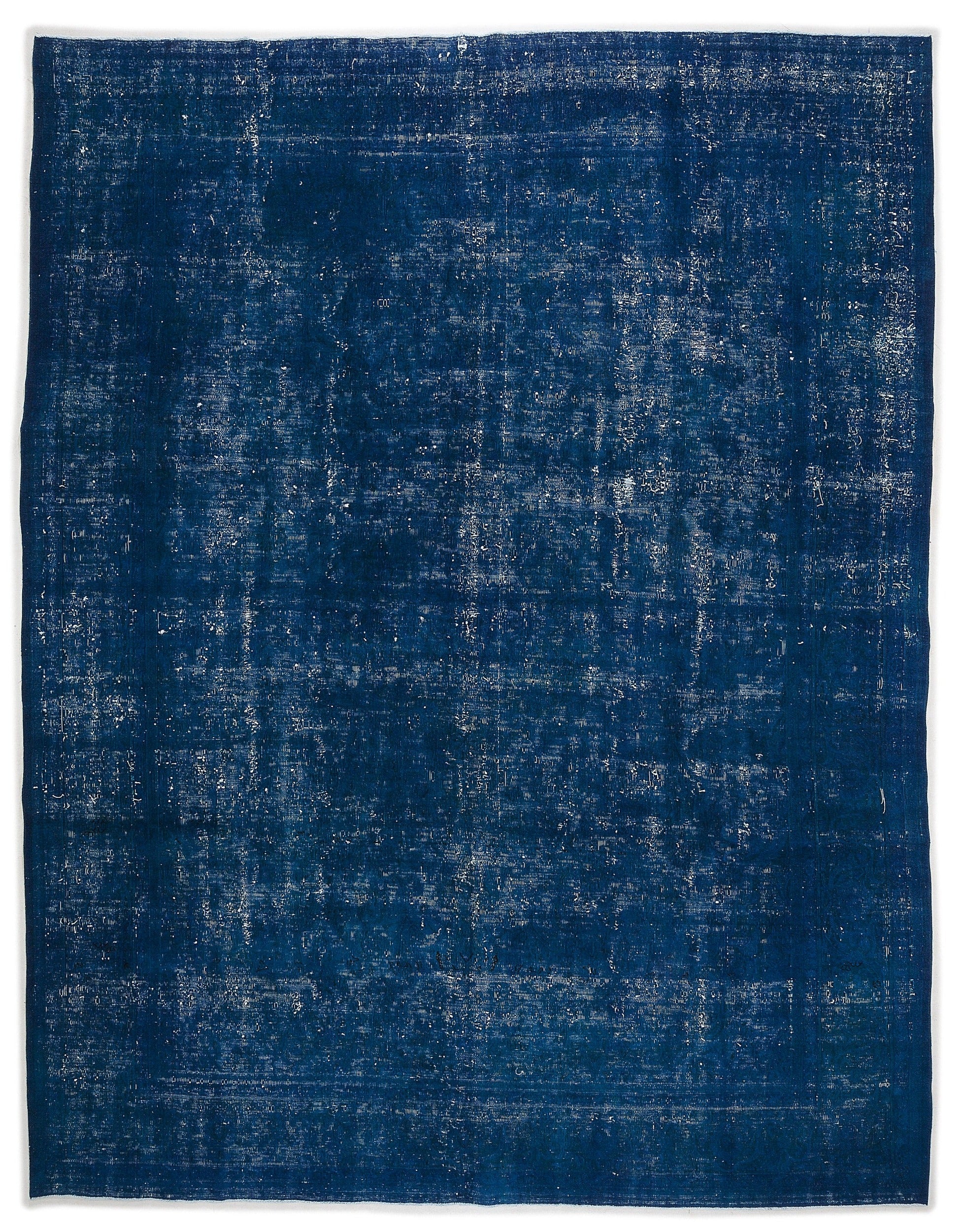 Epir Turquoise Vintage Wool Handmade Area Rug 9'5" x 12'2"