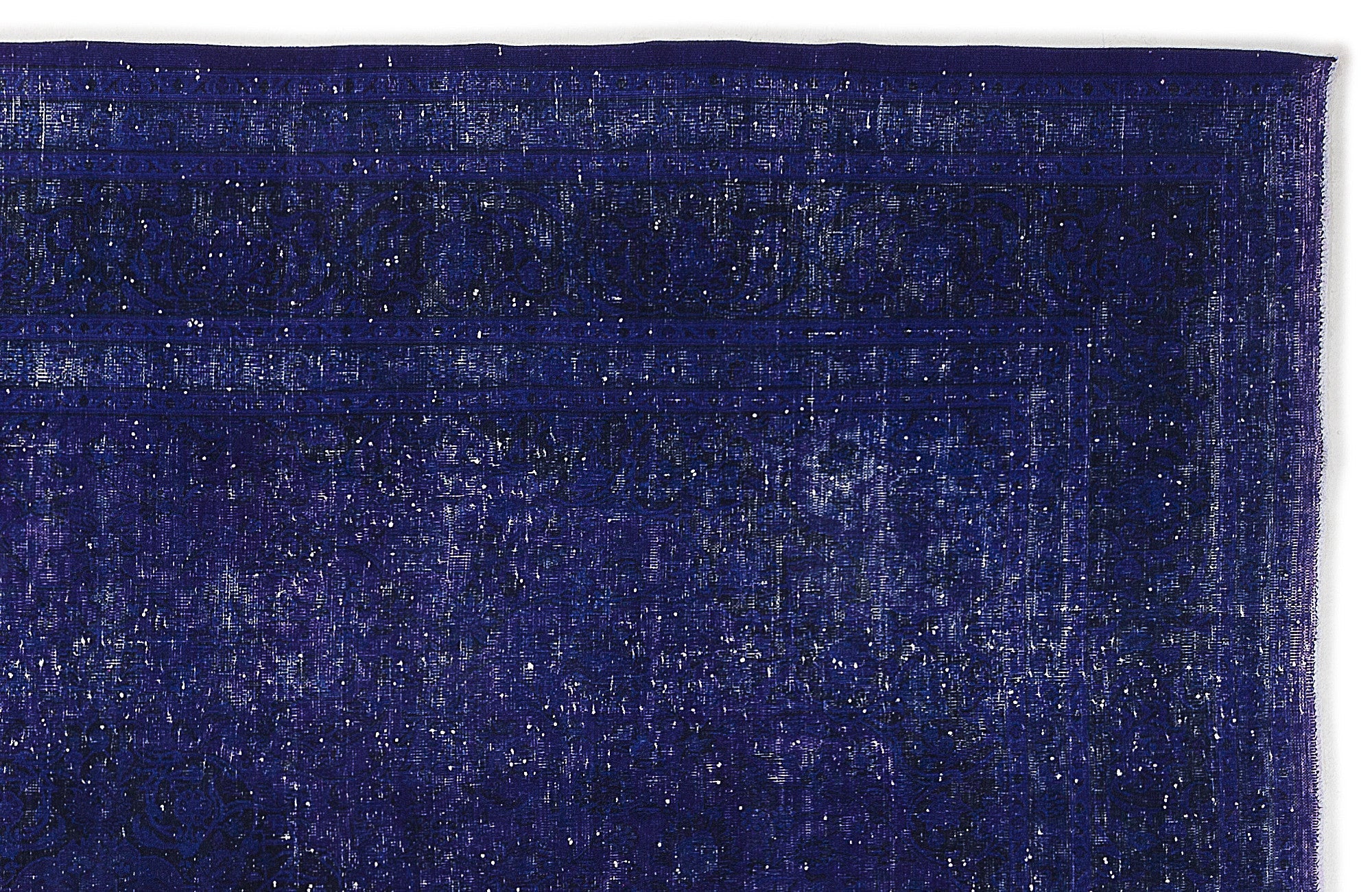 Epir Purple Vintage Wool Handmade Area Rug 9'8" x 12'8"