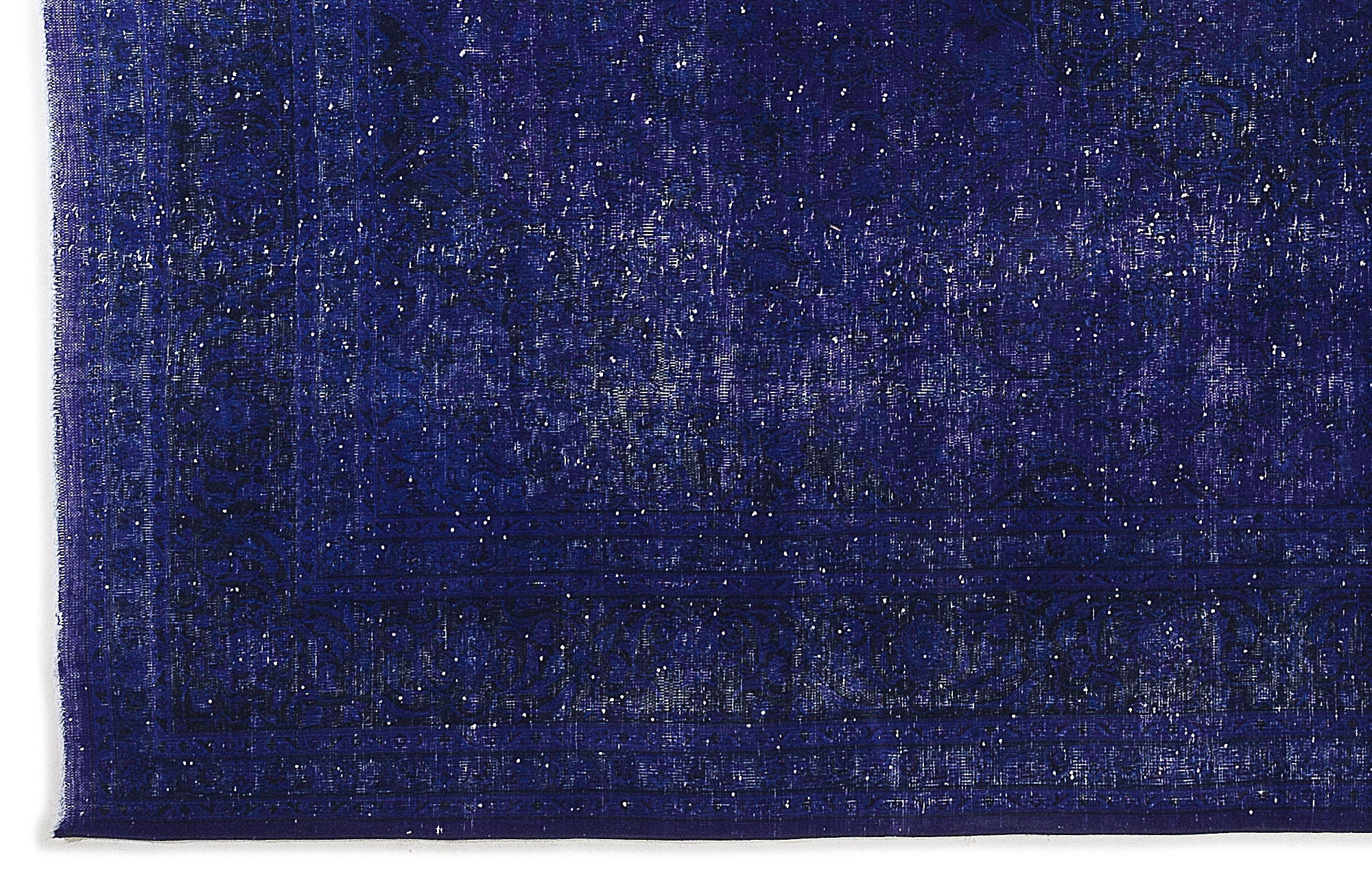 Epir Purple Vintage Wool Handmade Area Rug 9'8" x 12'8"