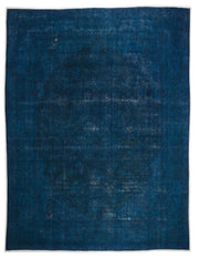 Epir Turquoise Vintage Wool Handmade Area Rug 9'7" x 12'9"