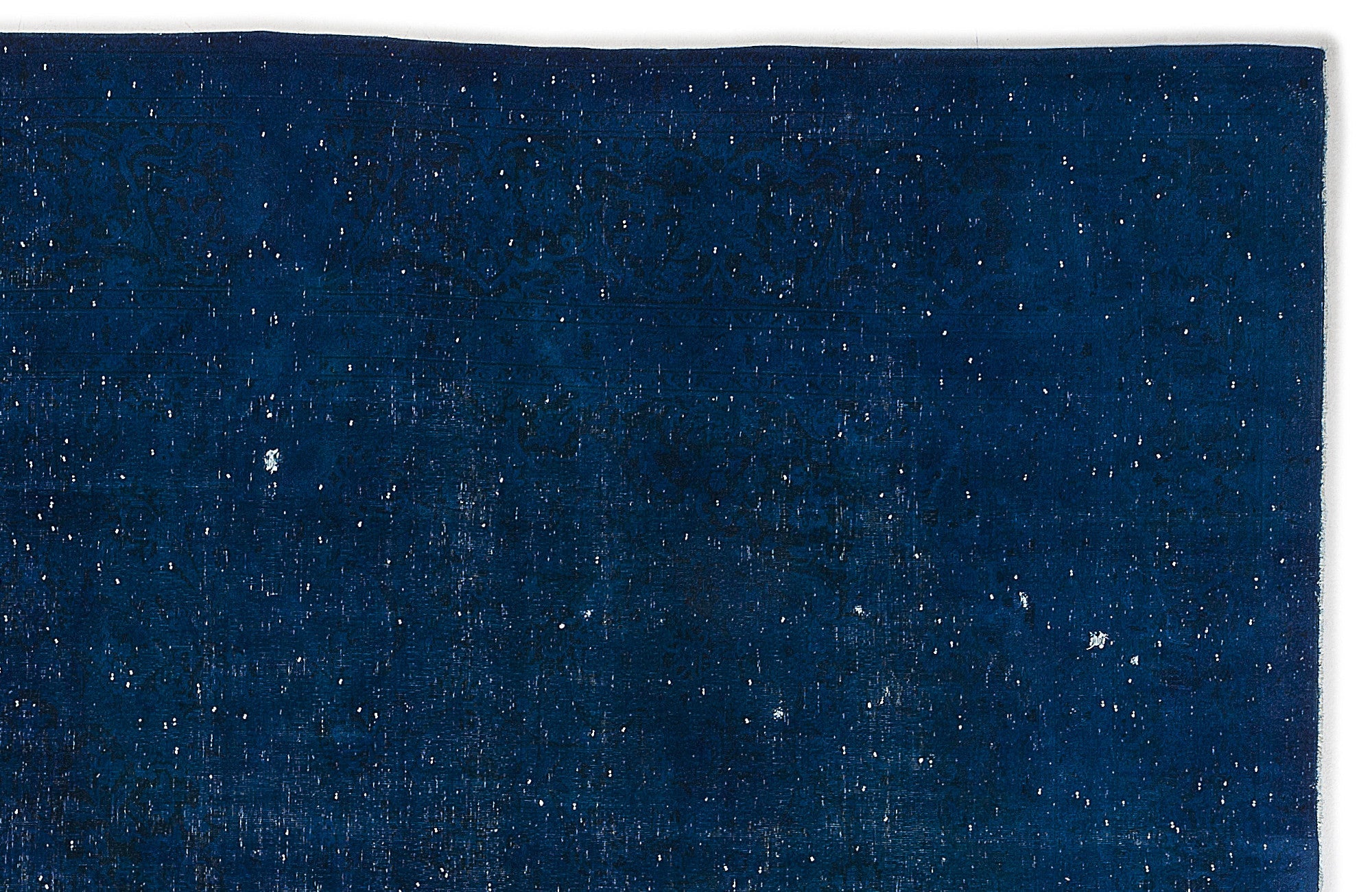 Epir Blue Vintage Wool Handmade Area Rug 9'6" x 13'7"