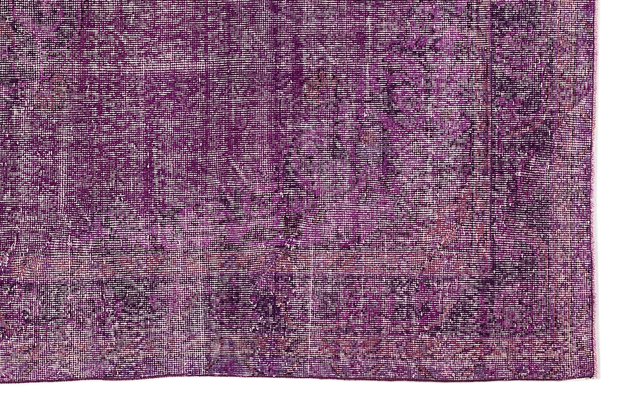 Atina Pink Vintage Wool Handmade Area Rug 6'7" x 10'11"