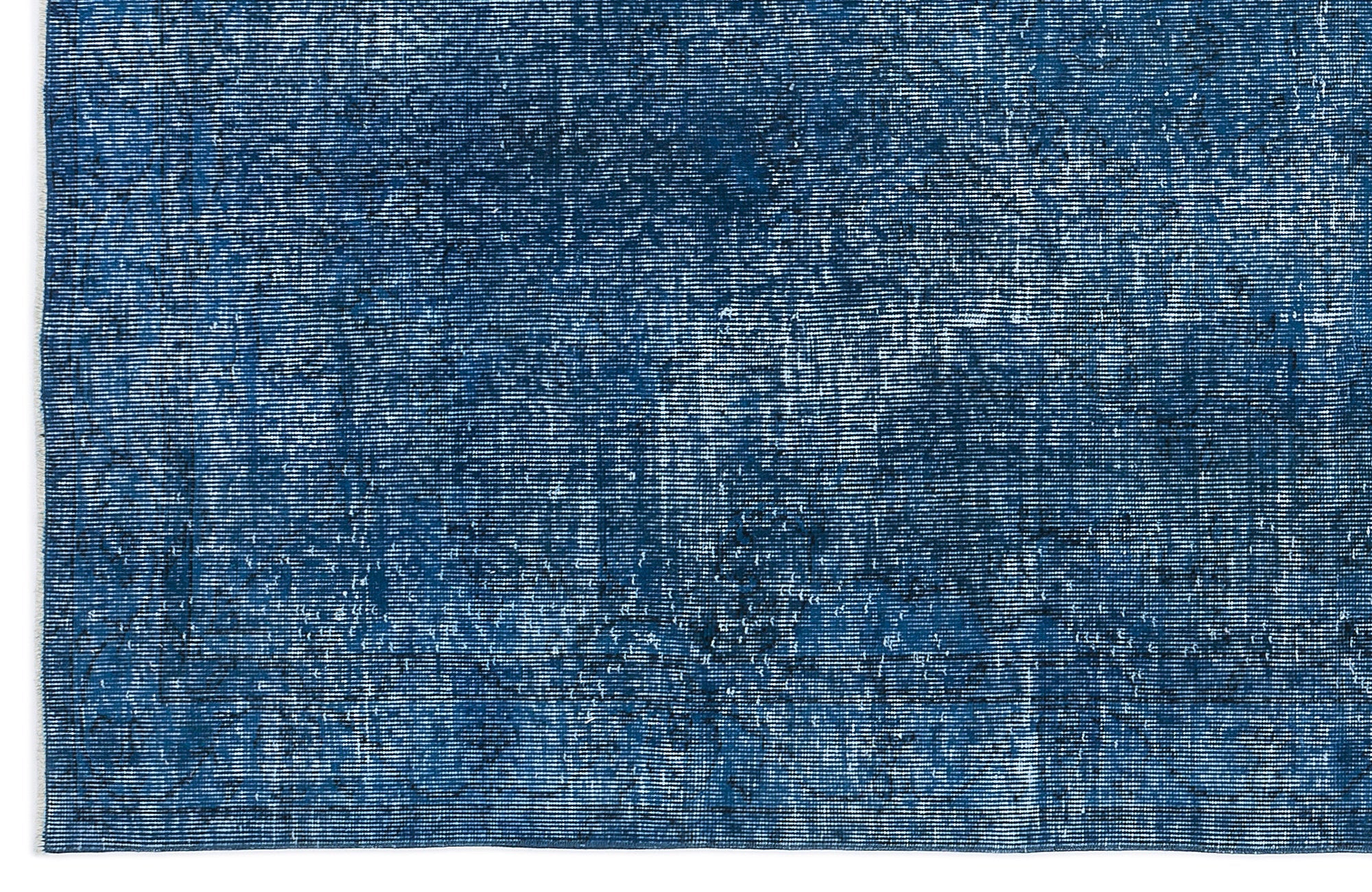 Atina Turquoise Vintage Wool Handmade Area Rug 5'3" x 9'0"