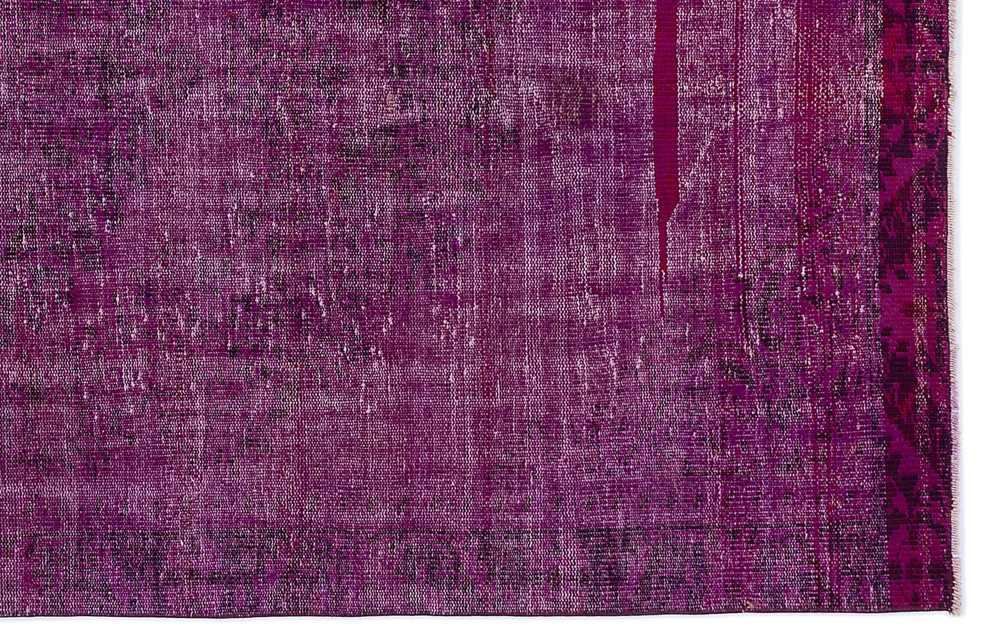 Atina Pink Vintage Wool Handmade Area Rug 5'1" x 9'4"