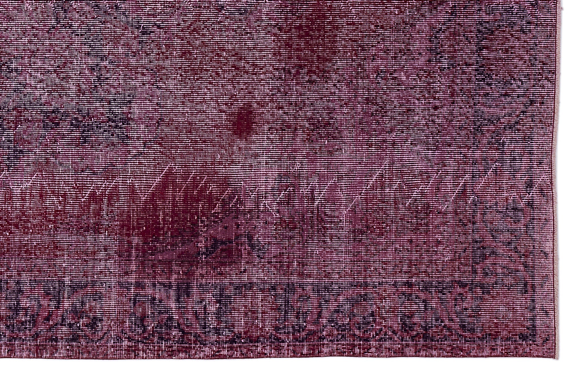 Atina Red Vintage Wool Handmade Area Rug 6'1" x 9'7"
