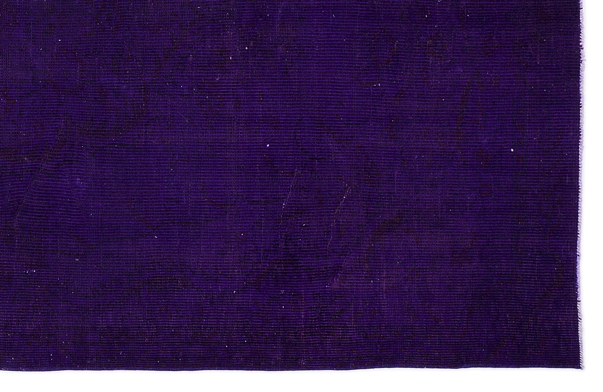 Atina Purple Vintage Wool Handmade Area Rug 5'5" x 9'1"