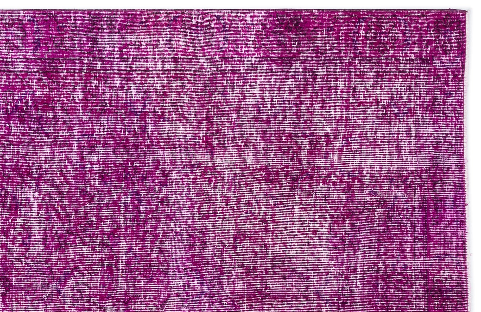 Atina Pink Vintage Wool Handmade Area Rug 5'3" x 9'3"